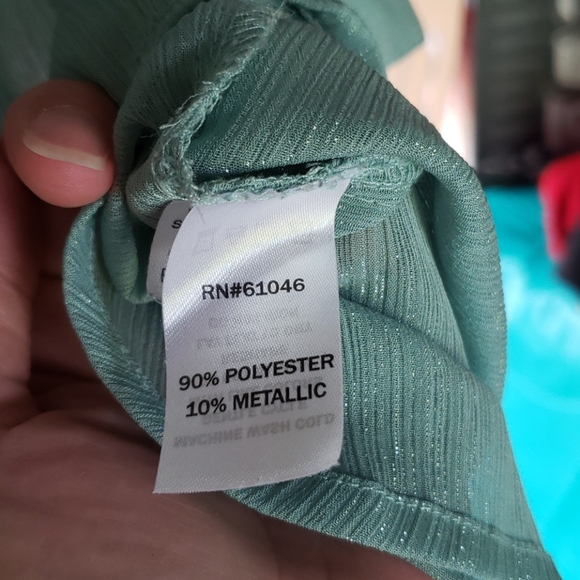 Metallic stripe blouse - Picture 4 of 4